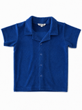Terry Collared Button Down