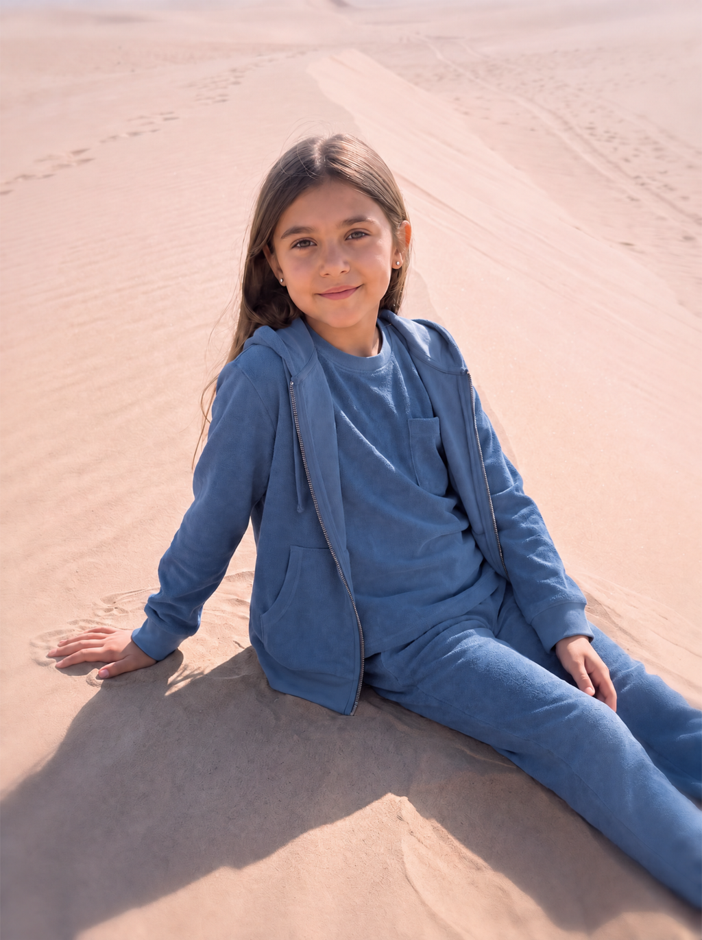 Terry Cloth Zip Hoodie — Sea Sail