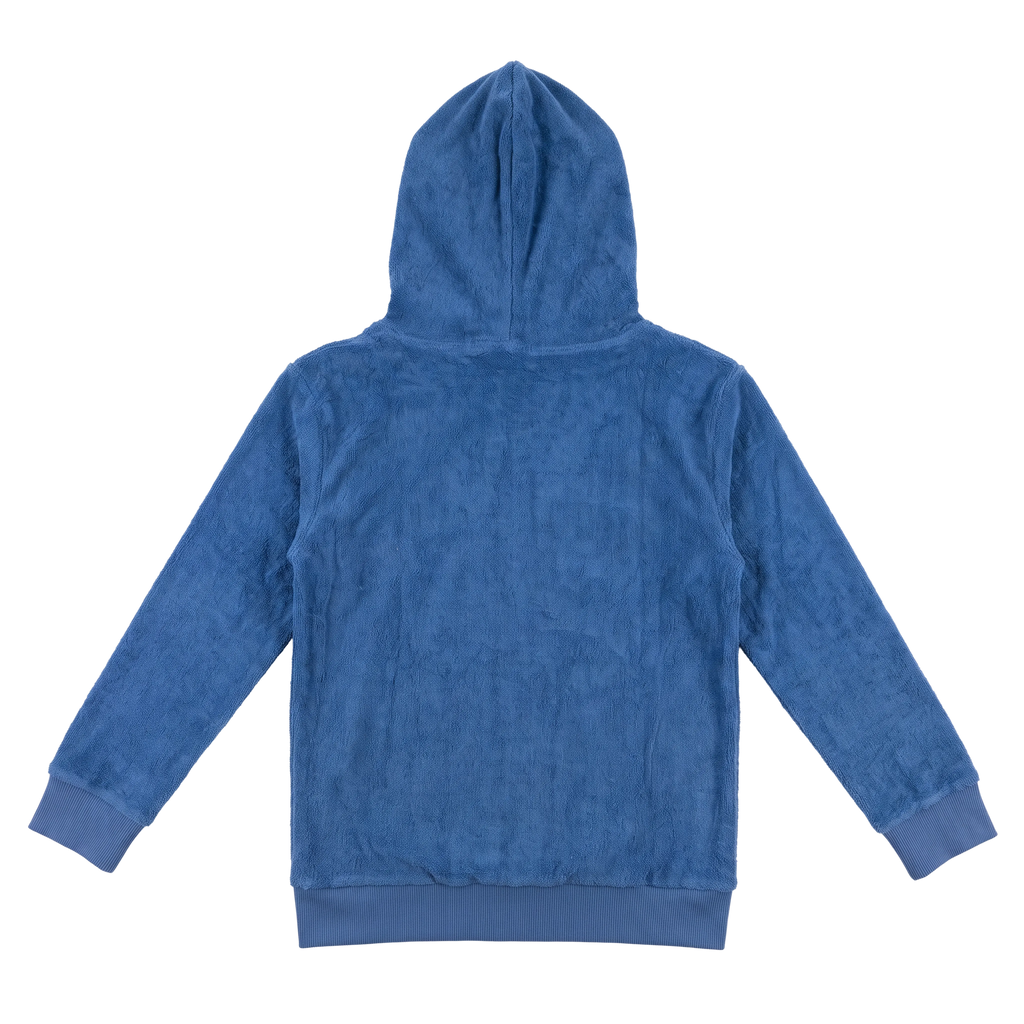 Terry Cloth Zip Hoodie — Sea Sail