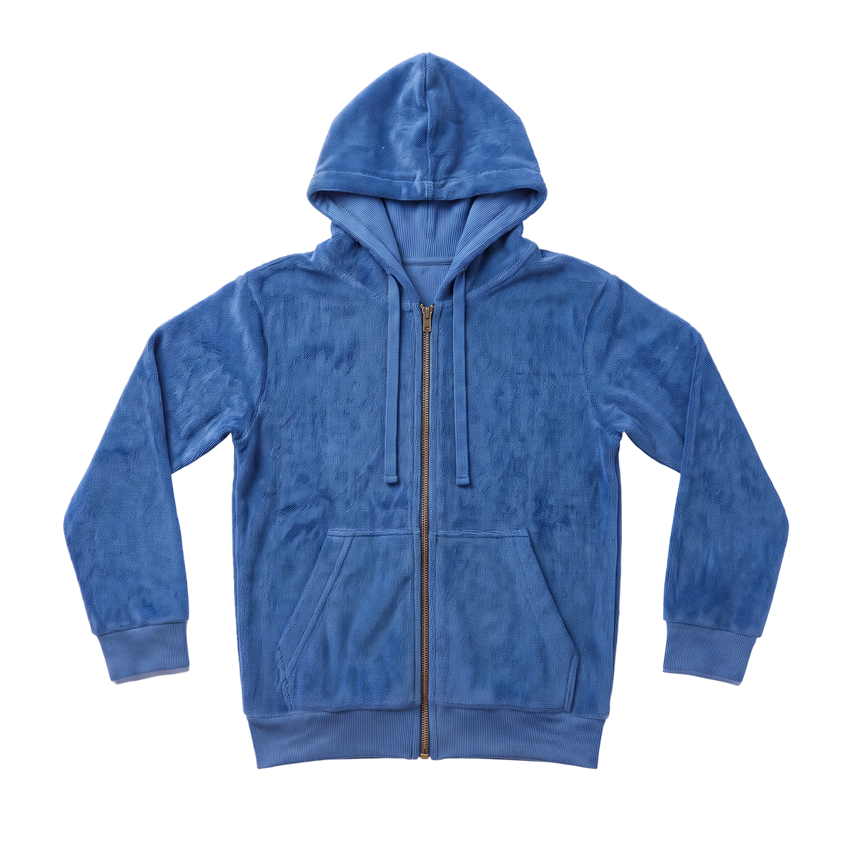 Terry Cloth Zip Hoodie — Sea Sail