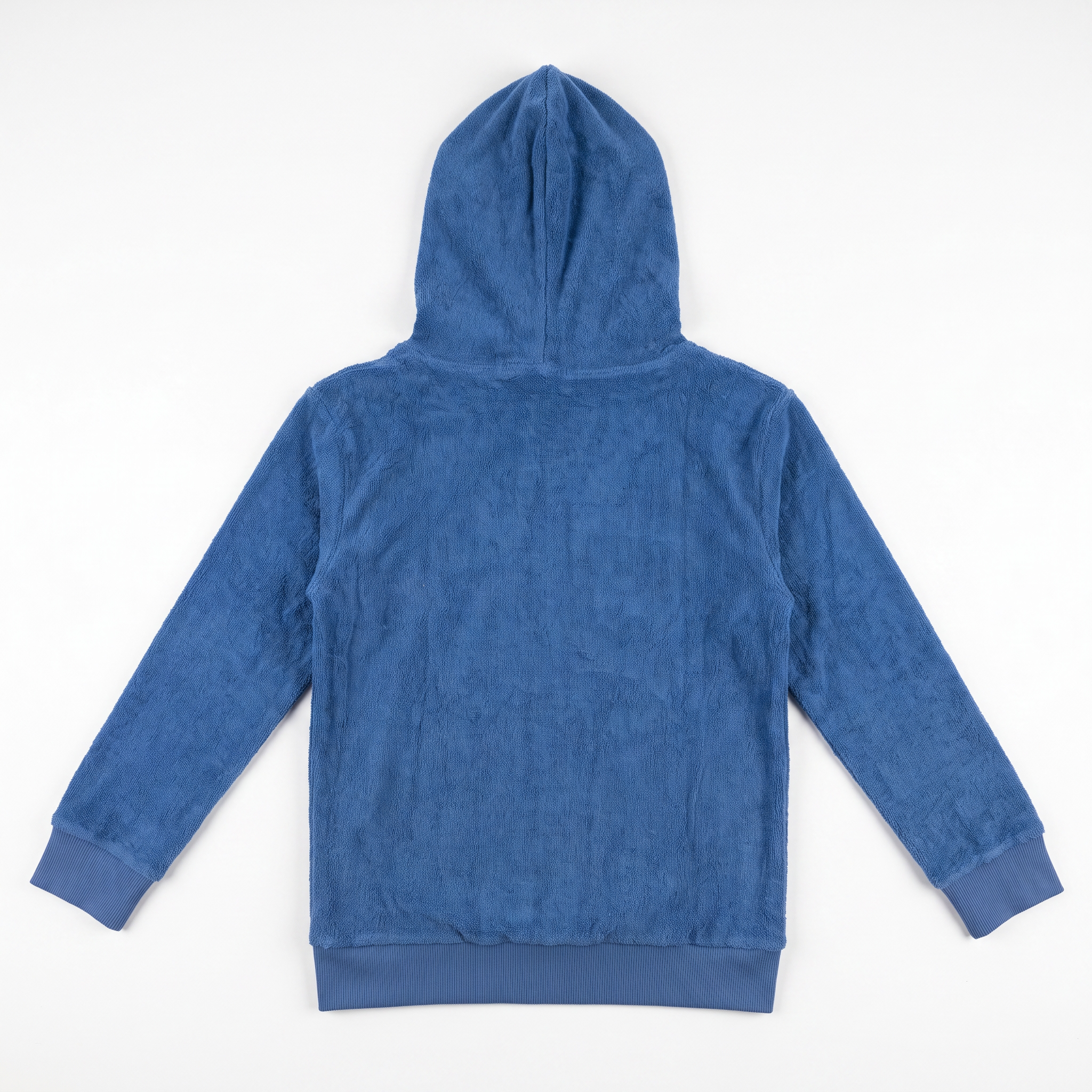 Terry Cloth Zip Hoodie