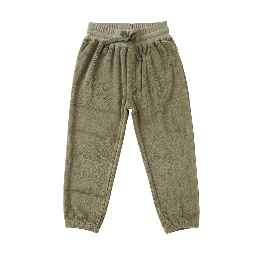 Terry Joggers — Olive