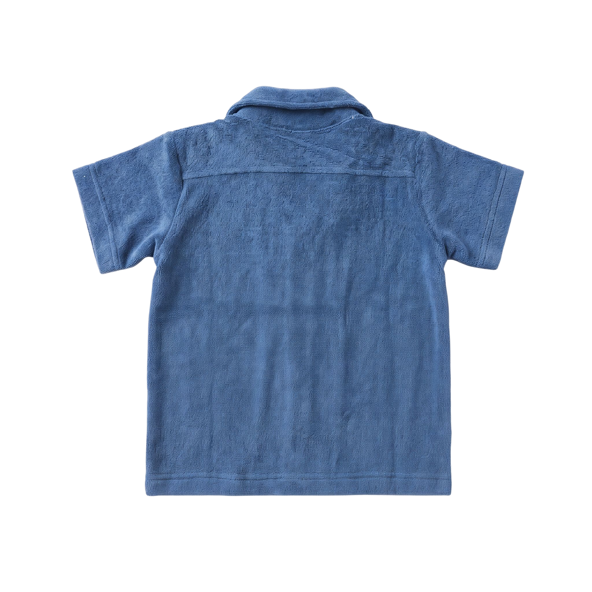 Terry Button-Down — Sea Sail