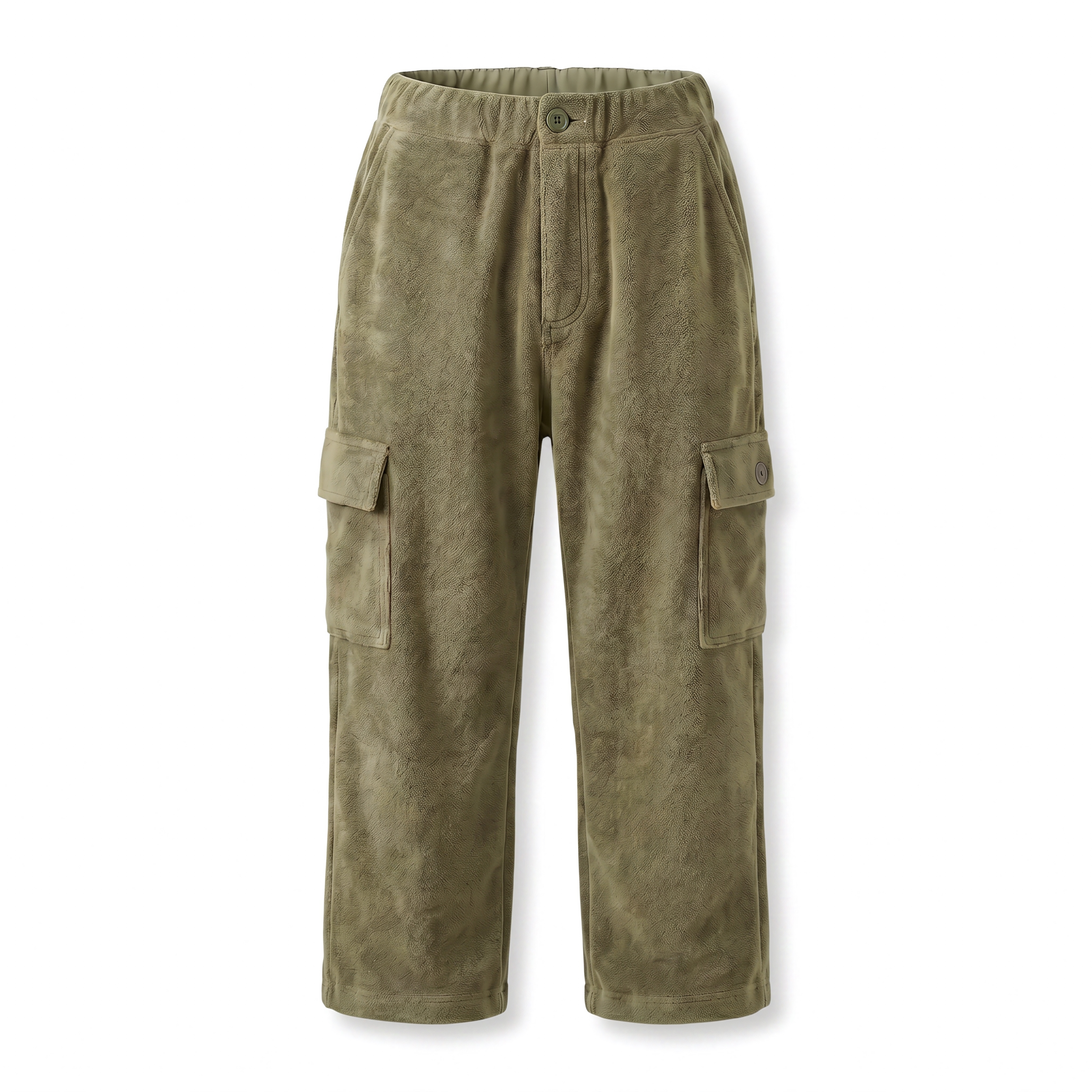 Terry Cargo Pants- Sea Sail Blue