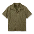 Terry Collared Button Down