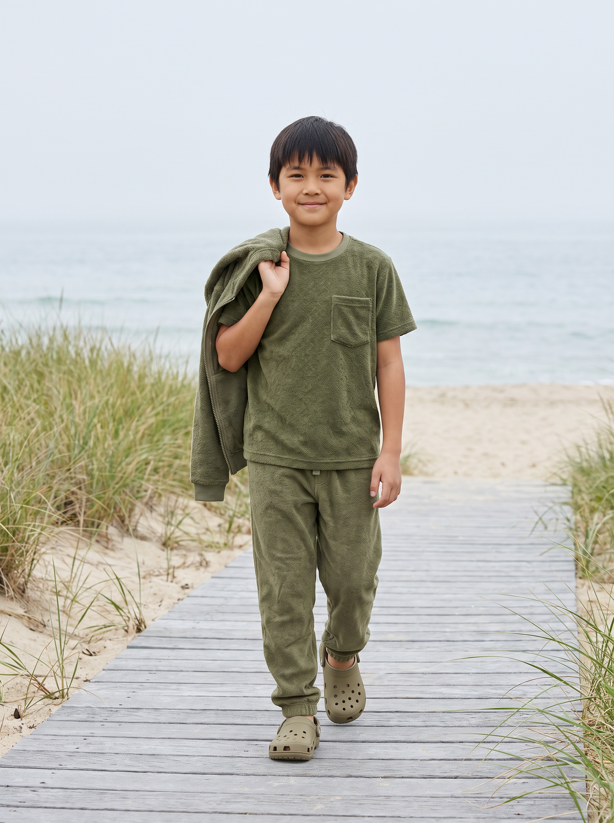 Terry Joggers — Olive